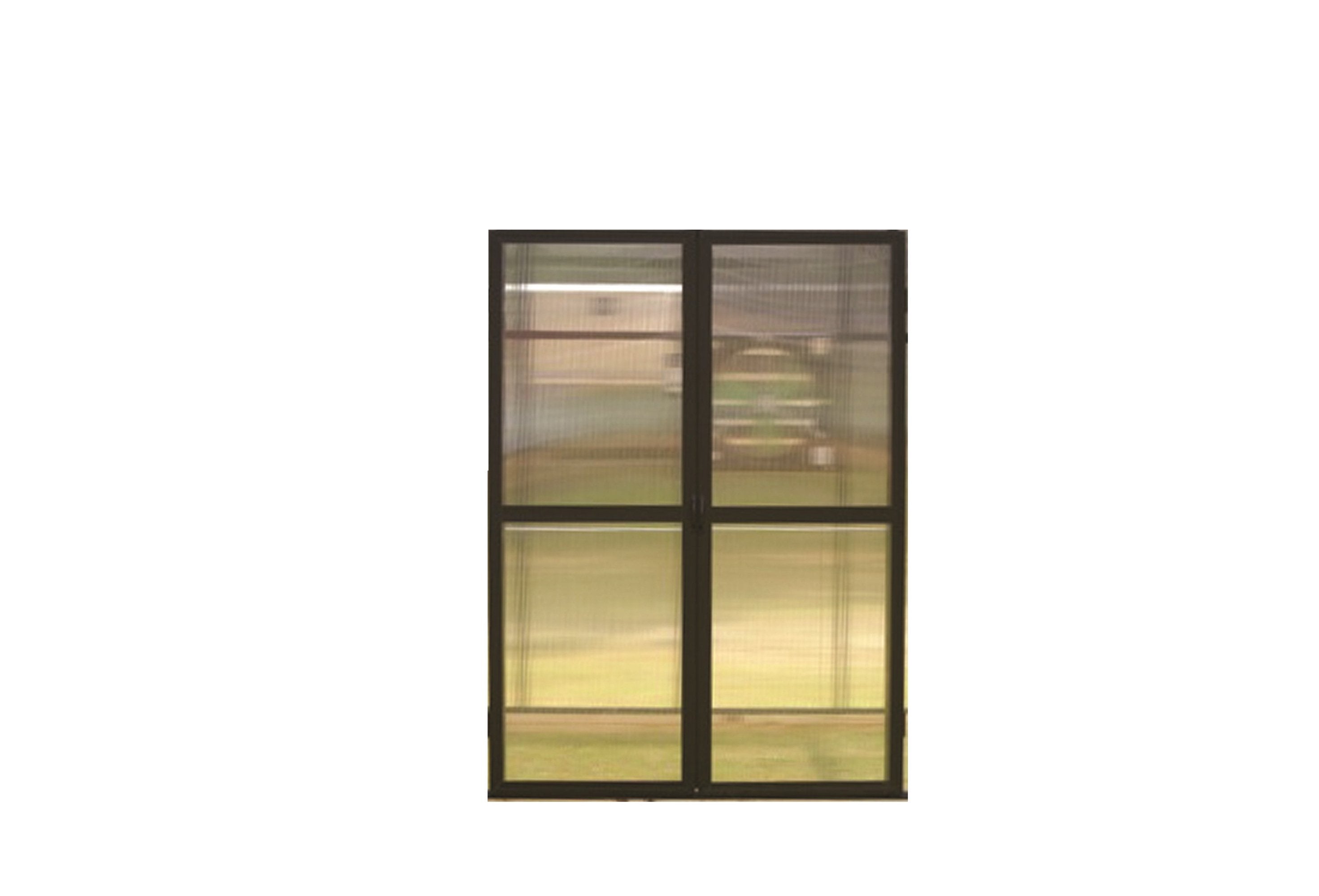 MONT™ Second Set of Hinged Doors for Black Greenhouse - Dive To Garden