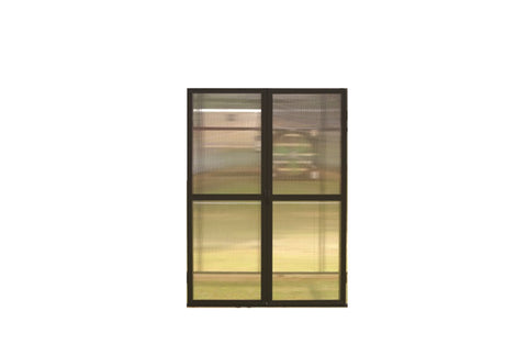 MONT™ Second Set of Hinged Doors for Black Greenhouse - Dive To Garden