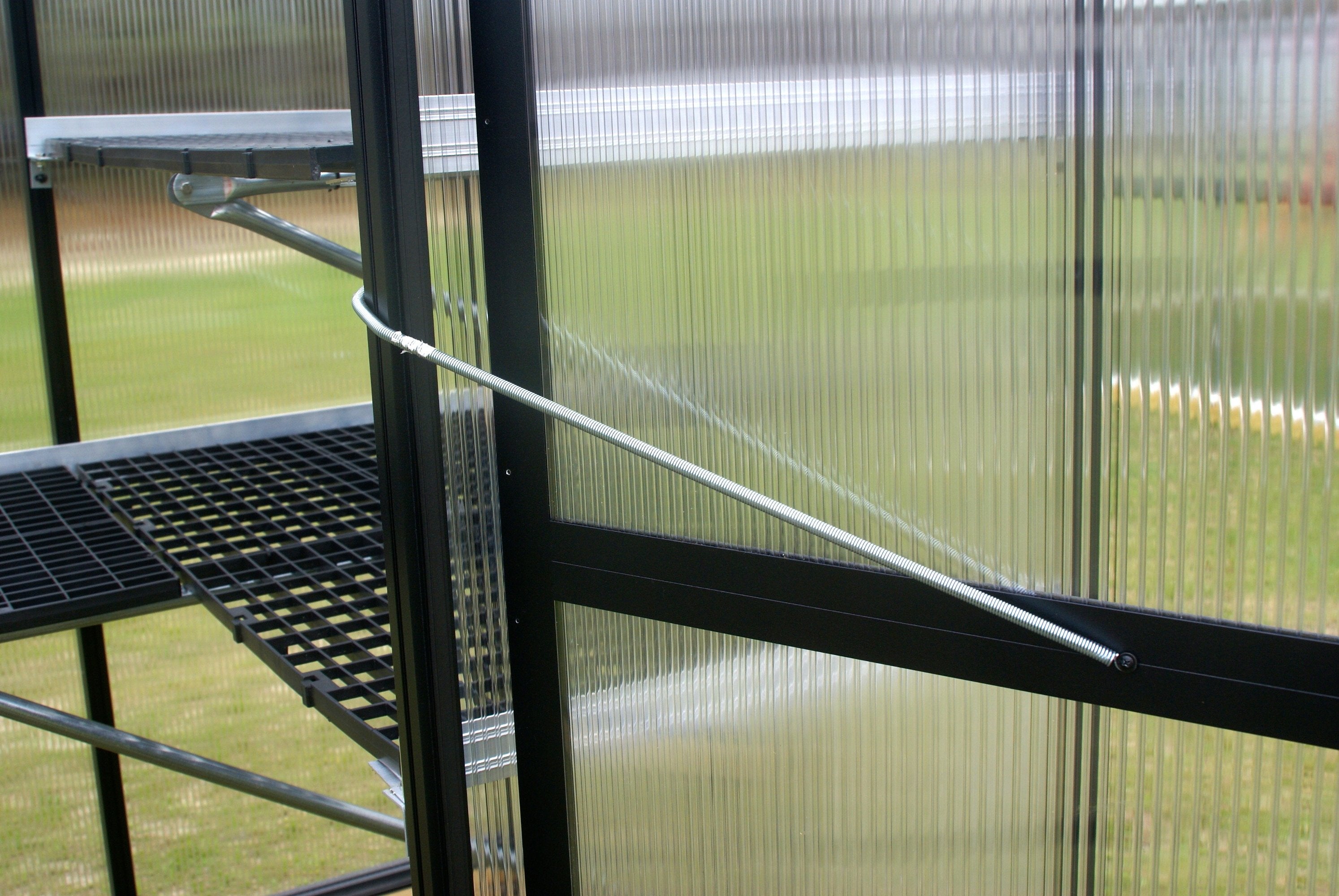 MONT™ Second Set of Hinged Doors for Black Greenhouse - Dive To Garden