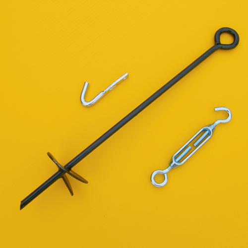 Solexx®  Greenhouse  Tie Down Kit - Dive To Garden
