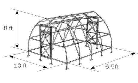 Sungrow™ Greenhouse Extension Kit - Dive To Garden