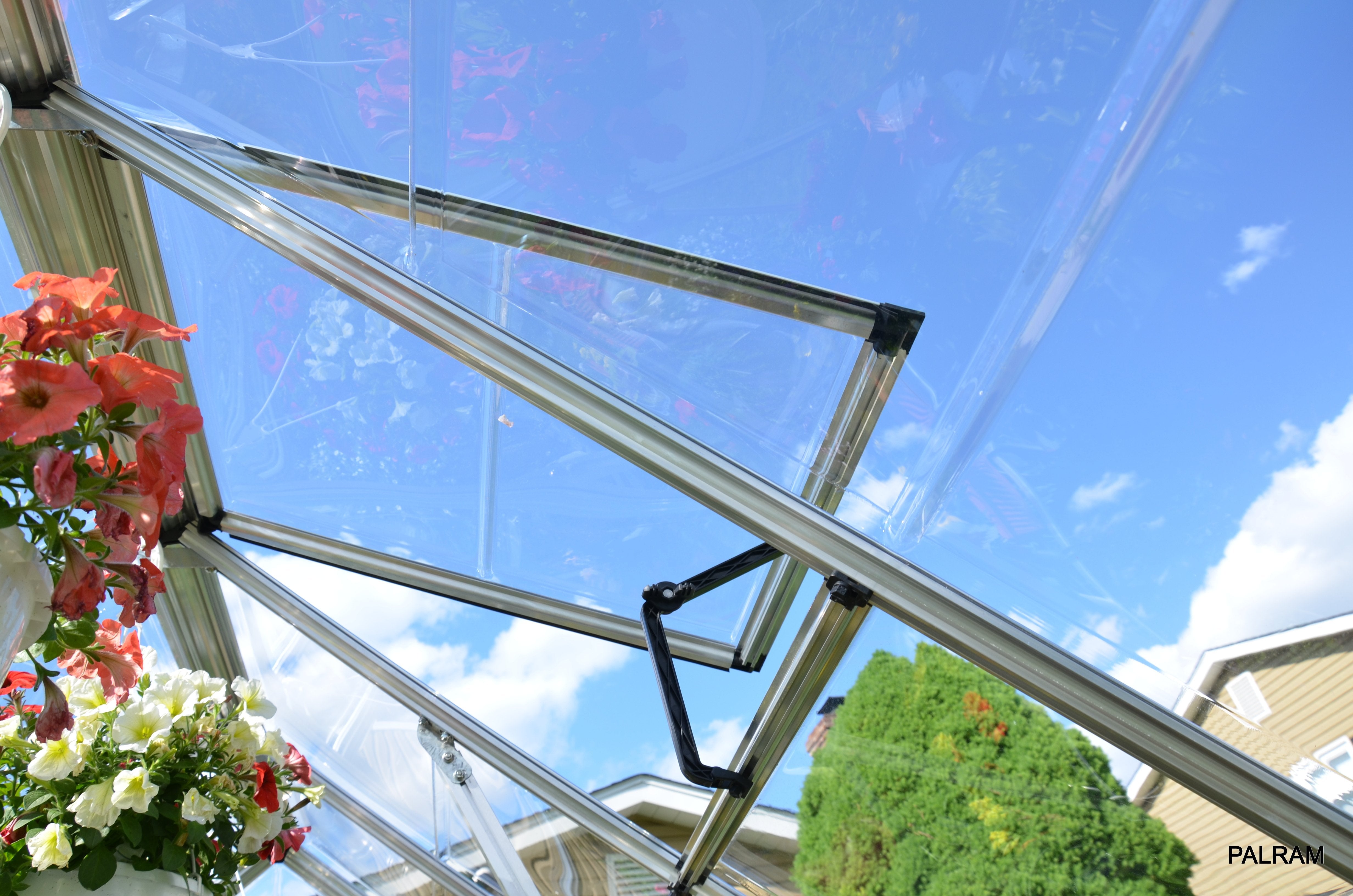 Snap&Grow™ 8x8x12.ft Clear Wall Greenhouse - Dive To Garden