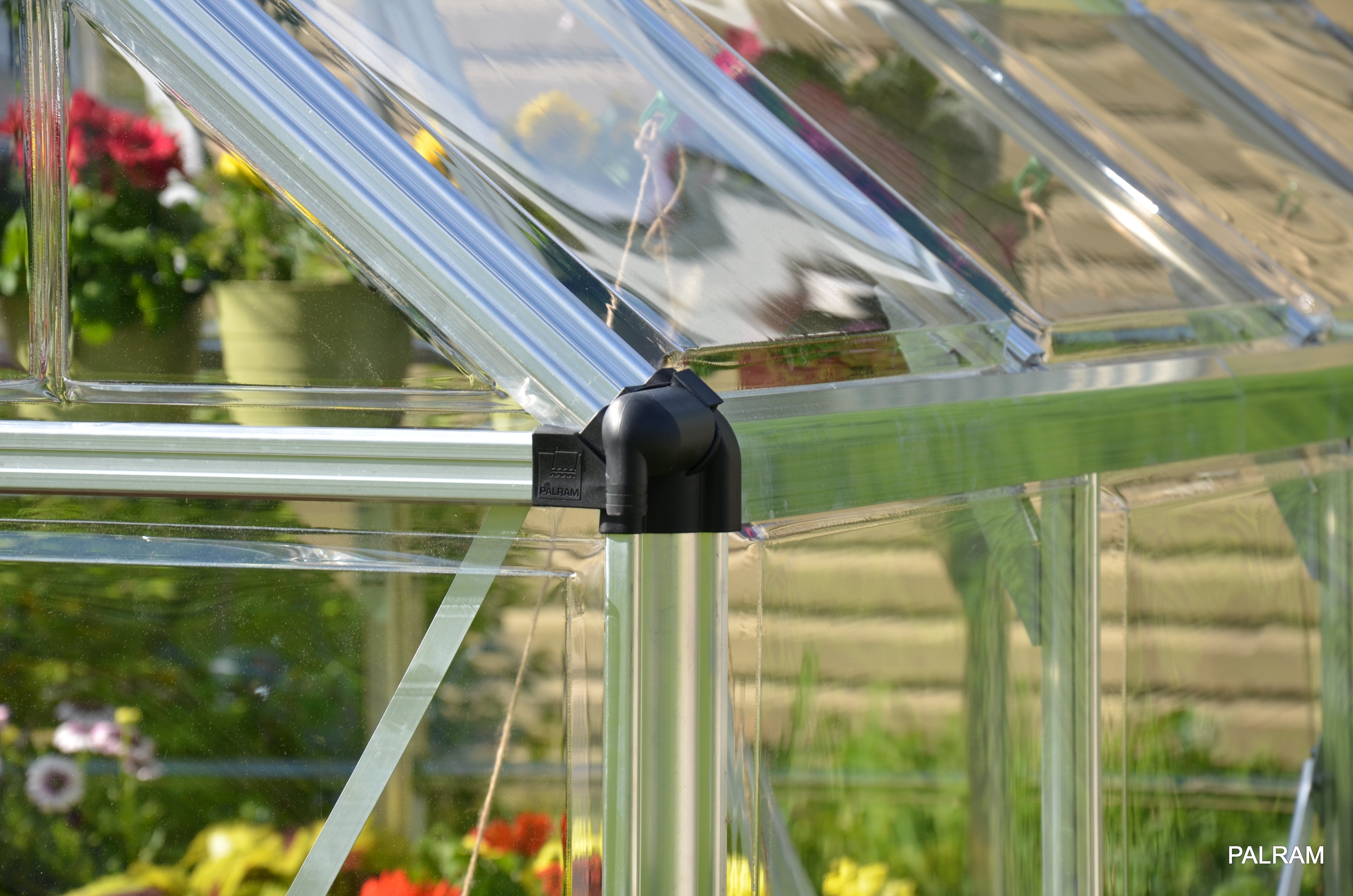 Snap&Grow™ 8x8x12.ft Clear Wall Greenhouse - Dive To Garden