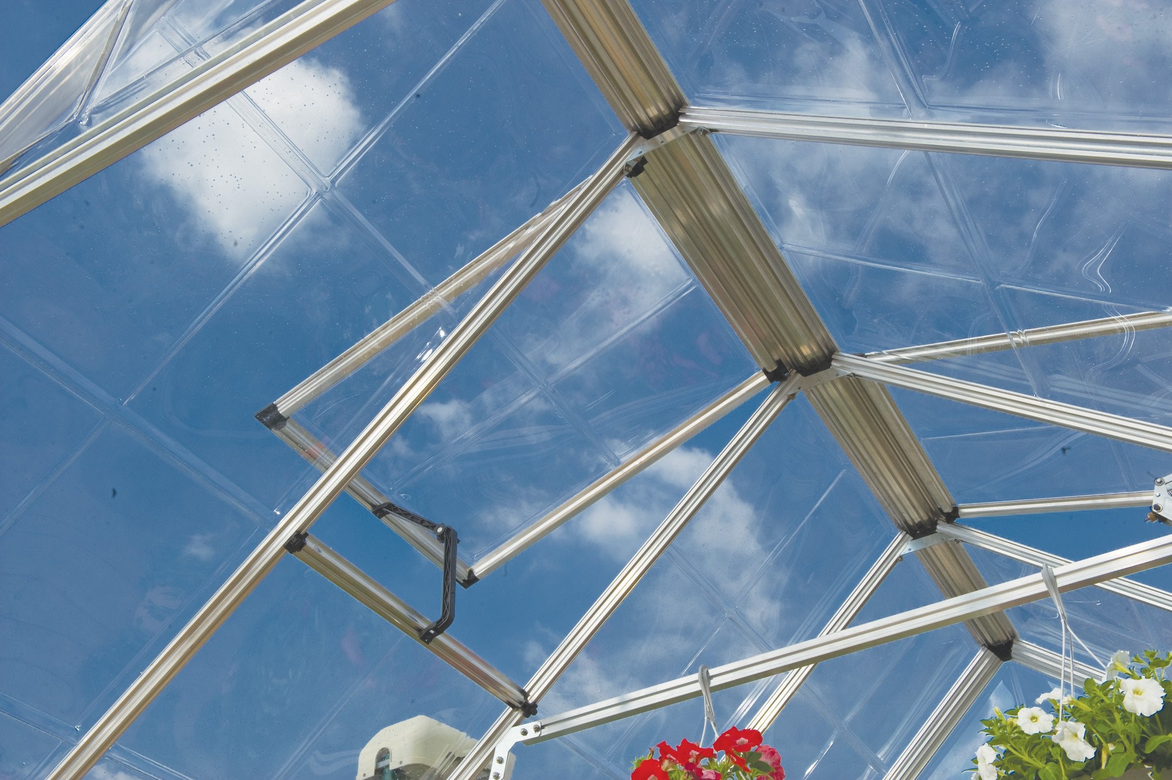 Snap&Grow™ 8x8x24.ft Clear Wall Greenhouse - Dive To Garden