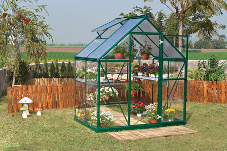 Hybrid™ 6x7x4.ft Clear Wall Greenhouse - Dive To Garden