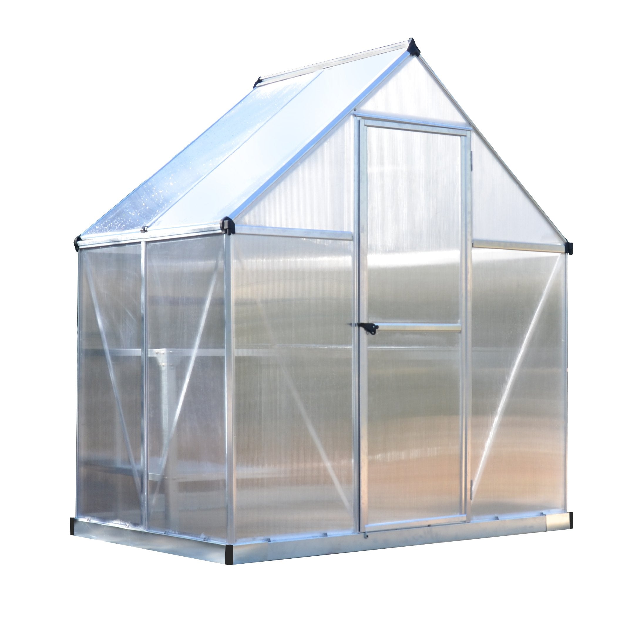 Mythos™ 6x6x4.ft Twin Wall Greenhouse - Dive To Garden