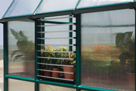 Prestige 2™ 8x8x20.ft Resin Greenhouse Package - Dive To Garden