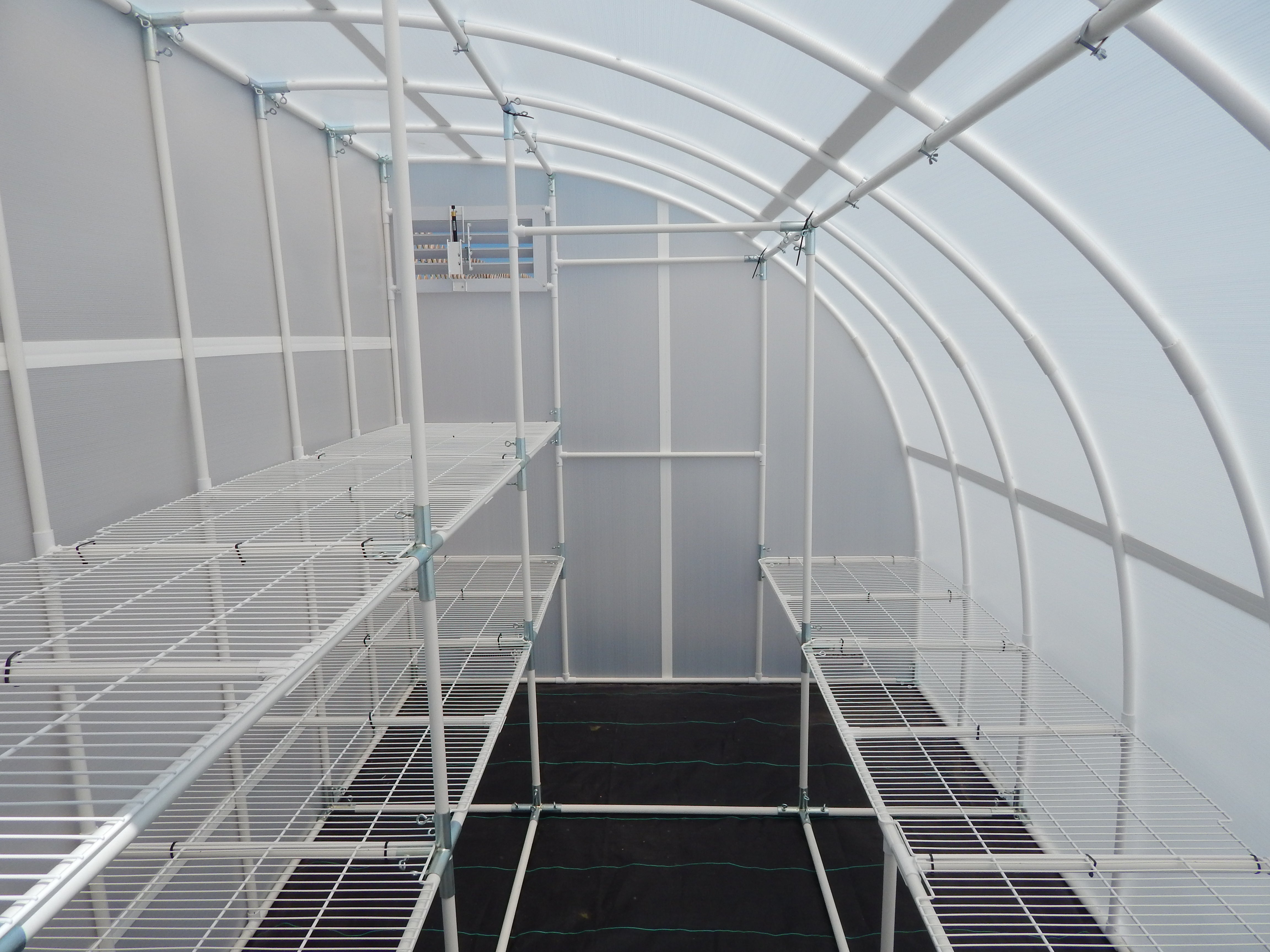 Harvester™ 8x8x8.ft Lean-to Heat Efficient Greenhouse - Dive To Garden