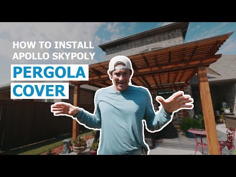 Apollo Pergola Roof Covering System Kit
