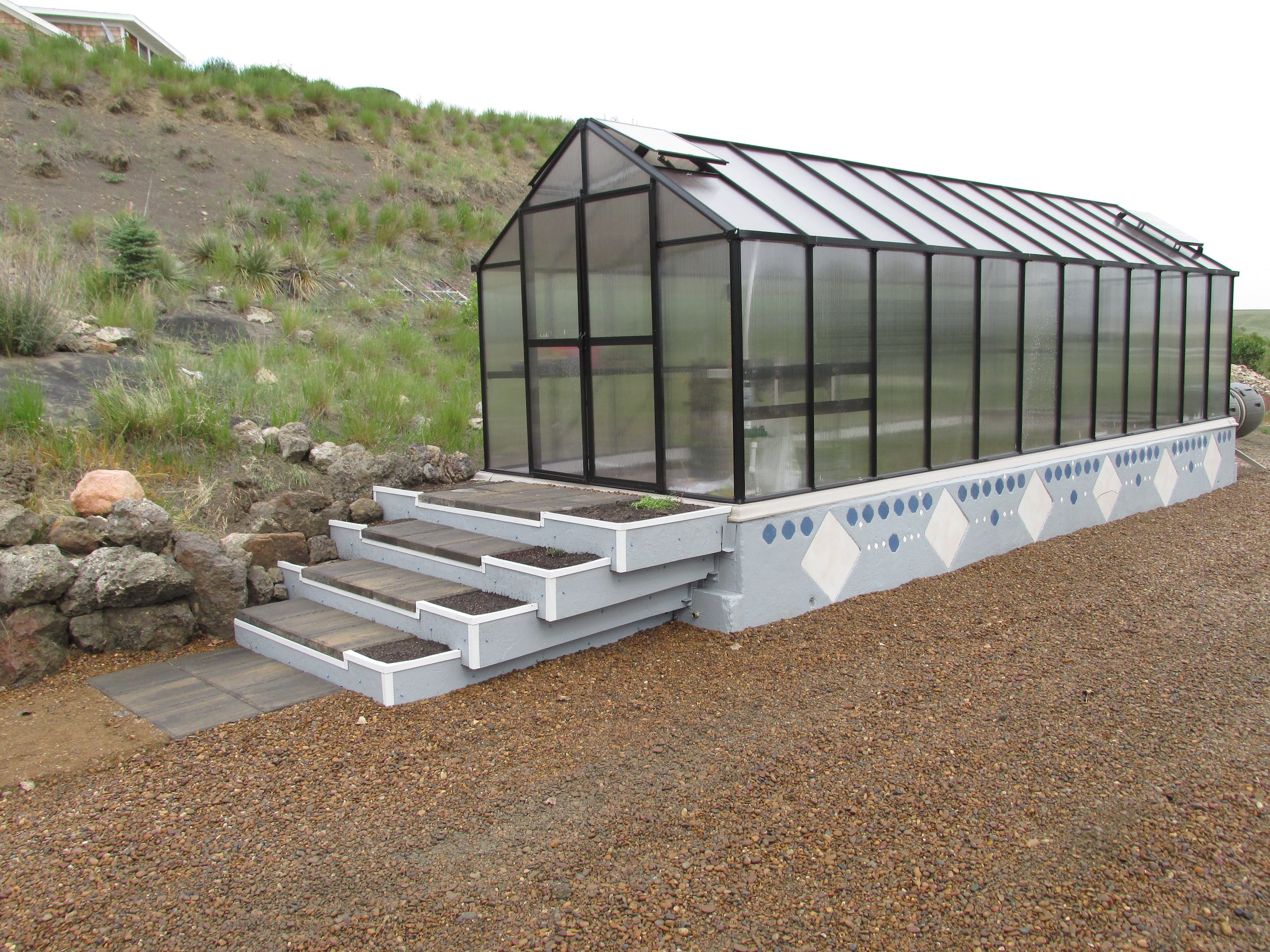 MONT™ 8x8x24.ft Large Entrance Greenhouse - Dive To Garden