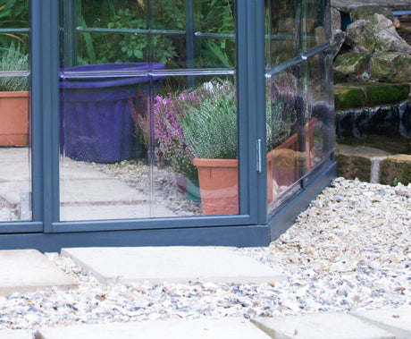 Oasis™ 10x9x12.ft Clear Wall Chalet Greenhouse - Dive To Garden