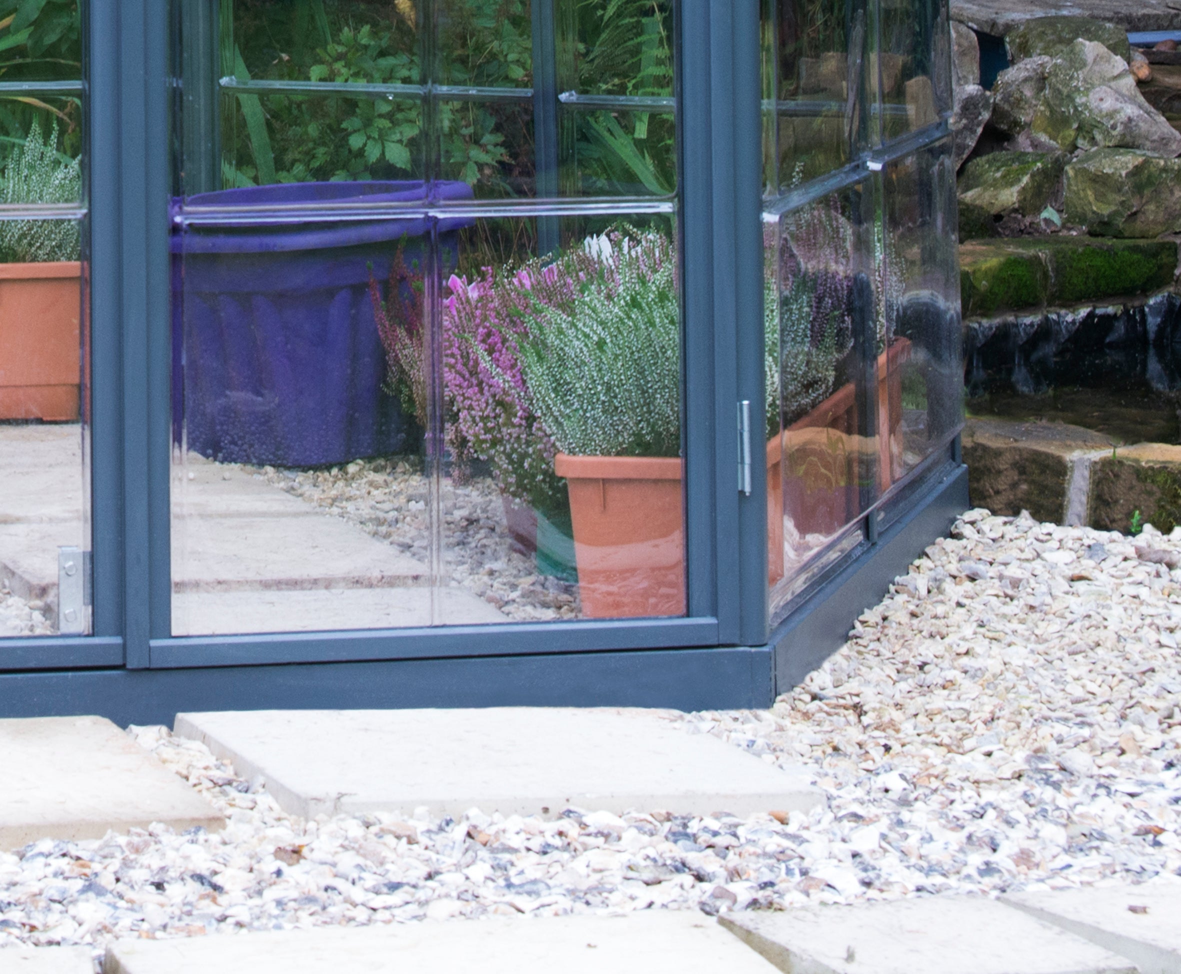 Oasis™ 7x8x8.ft Clear Wall Hexagonal Greenhouse - Dive To Garden