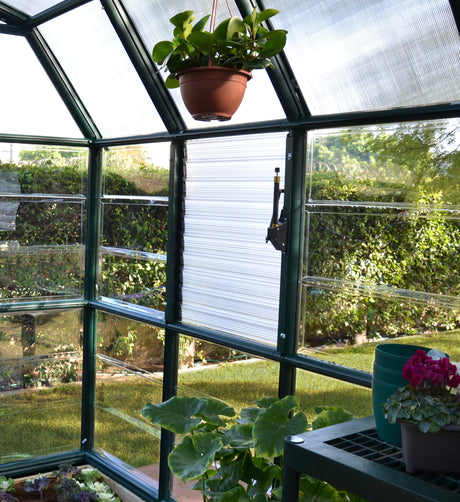 Prestige 2™ 8x8x20.ft Resin Greenhouse Package - Dive To Garden