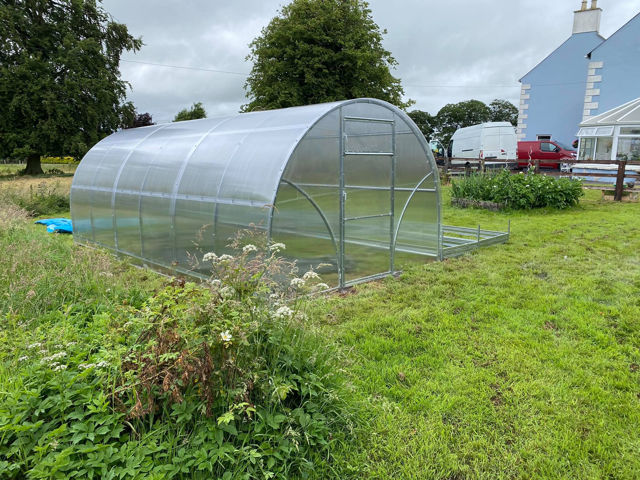 Sigma 20™ 10x7x20.ft Greenhouse - Dive To Garden