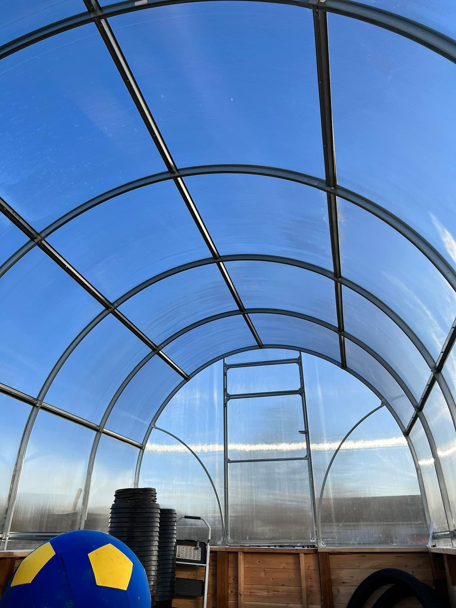 Sigma 26™ 10x7x26.ft. Greenhouse - Dive To Garden