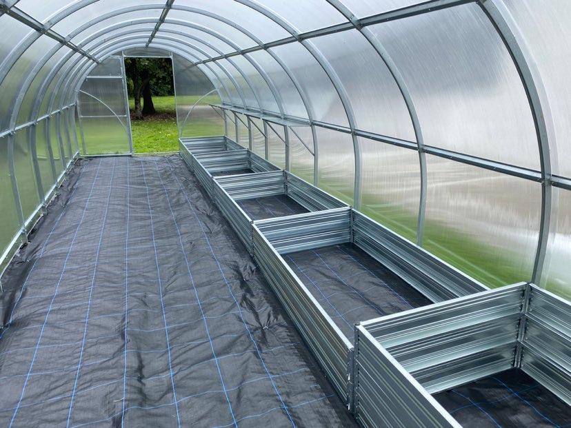 Sigma 26™ 10x7x26.ft. Greenhouse - Dive To Garden