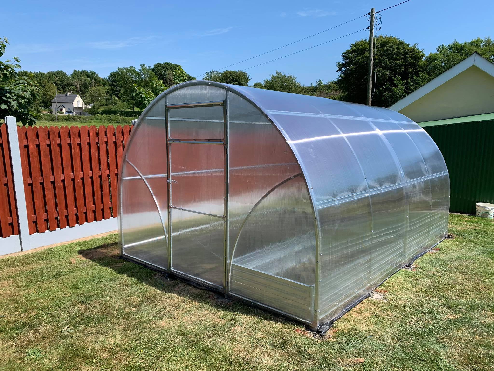 Sigma Urban™ 10x7x13.ft Greenhouse - Dive To Garden