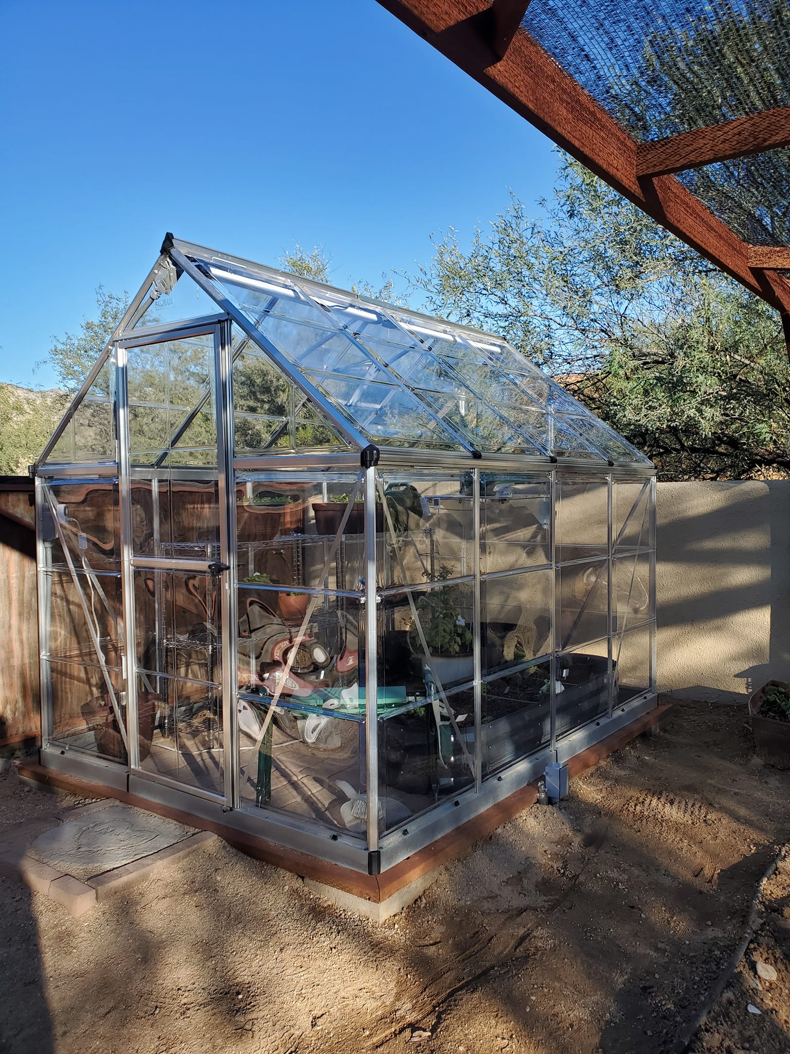 Snap&Grow™ 8x8x8.ft Clear Wall Greenhouse - Dive To Garden
