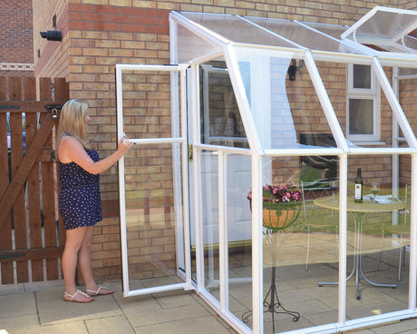 Sun Room 2™ Clear Wall 8x8x18.ft Solarium Kit - Dive To Garden